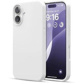 Light Purple Silicone Case for iPhone 16 | Ultra Durable, Anti-Slip, Military Grade Drop Protection, Anti-Scratch (Light Purple)
