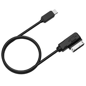 MI Media-in Type-C Charge Cable Adapter for M-ercedes B-ENZ, USB C Charge Cable Compatible for S-amsung L-G H-uawei (Charging ONLY)(3ft/1M)