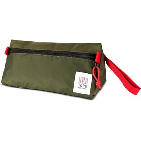 Topo Designs® Travel Toiletry Kit – Cute Pouch for Women – Paracord Zipper Pull – YKK® Zipper Olive/Olive One Size One Size