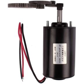 Small Wind Turbine Generator 36W 40W 12-24V DC Permanent Magnet Motor Dual Purpose 4 Gears