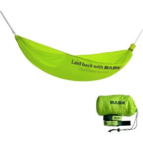 Ultra-Lightweight Camping Hammock - 20D Nylon, Breathable, Portable with 3m Straps, 275x140cm, 150kg Capacity - Ideal for Hiking, Backpacking, and Travel (Blue)
