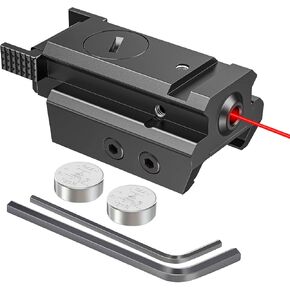 EZshoot Red Dot Laser Sight Tactical 20mm Standard Picatinny Weaver Rail for Pistol Handgun Gun Rifle