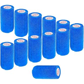 Prairie Horse Supply Vet Tape Bulk (Assorted Colors) (6 Pack) (3 Inches Wide) Vet Medical First Aid Tape Self Adhesive Adherent for Ankle Wrist Sprains and Swelling in Saudi Arabia