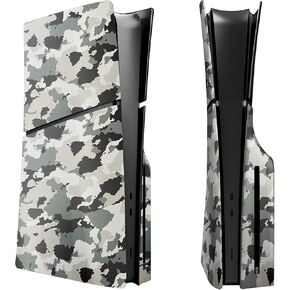 Face Plates Protective Shell Panel for PS5 Slim Optical Drive Version for PS5 Slim Digital Version Shell (Disc Version)