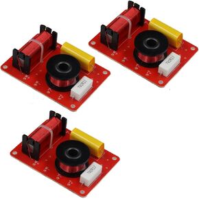 3pcs 130W Crossover with One High and One Low Pathway Two-Way Crossover for Audio Systems for Arduino (3PCS)