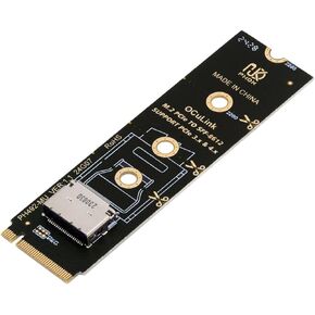chenyang Oculink SFF-8612 to PCI-E 4.0 NVME M.2 M-Key Host Adapter Support 2230/2242/2260/2280 for U.2 SSD & eGPU