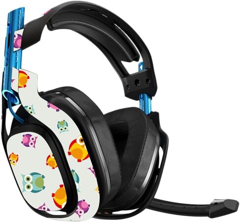 MightySkins Skin Compatible with Astro A50 3rd Generation Gaming Headset - Pink Leopard Protective, Durable, and Unique Vinyl Decal wrap Cover Easy to Apply, Remove, and Change Styles Made in The USA in Kuwait