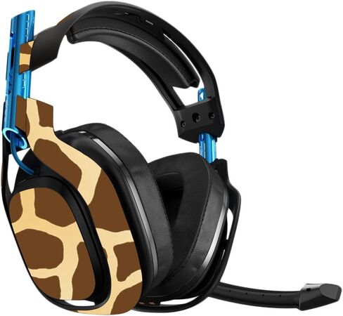 MightySkins Skin Compatible with Astro A50 3rd Generation Gaming Headset - Pink Leopard Protective, Durable, and Unique Vinyl Decal wrap Cover Easy to Apply, Remove, and Change Styles Made in The USA in Kuwait