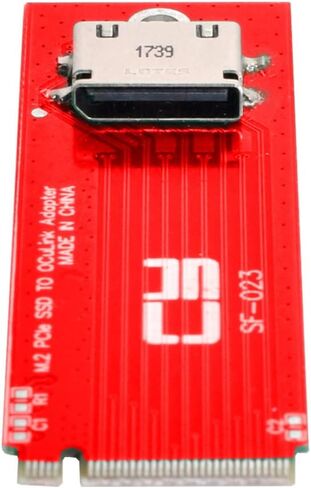 محول CY PCI-E 4.0 M.2 M-Key إلى Oculink SFF-8612 SFF-8611 محول المضيف لـ PCIe Nvme SSD 2260 in Saudi Arabia