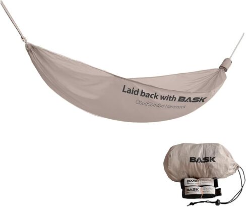 Ultra-Lightweight Camping Hammock - 20D Nylon, Breathable, Portable with 3m Straps, 275x140cm, 150kg Capacity - Ideal for Hiking, Backpacking, and Travel (Blue) in Saudi Arabia