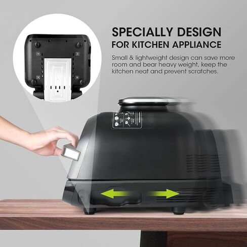 Aieve Appliance Slider، 8 قطع منزلقات الأجهزة لأجهزة المطبخ، منزلق الأجهزة الصغيرة لمعظم أسطح الطاولة in Kuwait