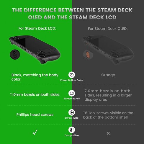 eXtremeRate Gradient Translucent Bluebell Faceplate Back Plate Shell for Steam Deck LCD, Handheld Console Replacement Housing Case, Custom Full Set Shell with Buttons for Steam Deck - Console Without in Saudi Arabia