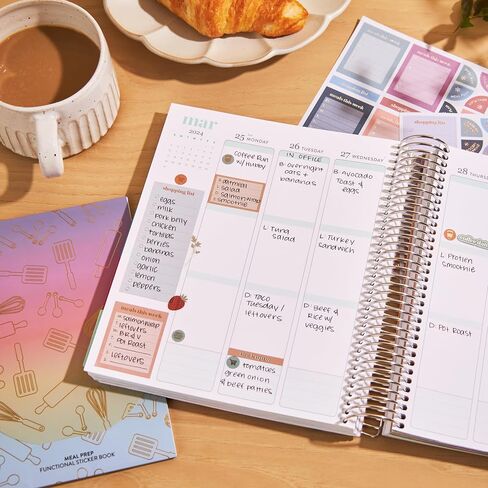 Sticker Book - Hello Kitty and Friends. Cute Colorful Designs Perfect for Collecting, Color-Coding, and Organizing. 12 Pages of 416 Stickers Total by Erin Condren. in Kuwait