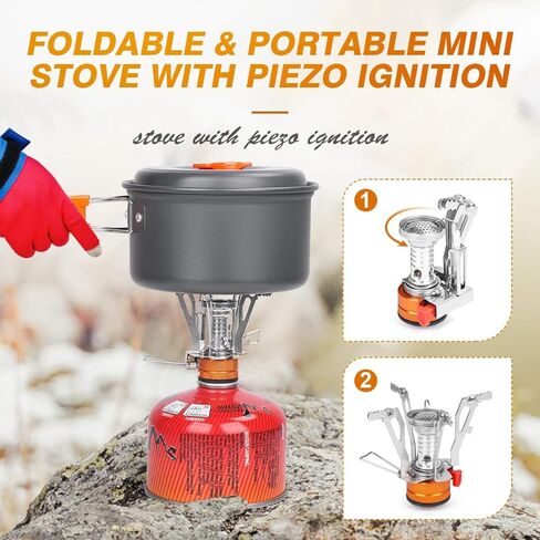 Camping Cookware Mess Kit in Kuwait