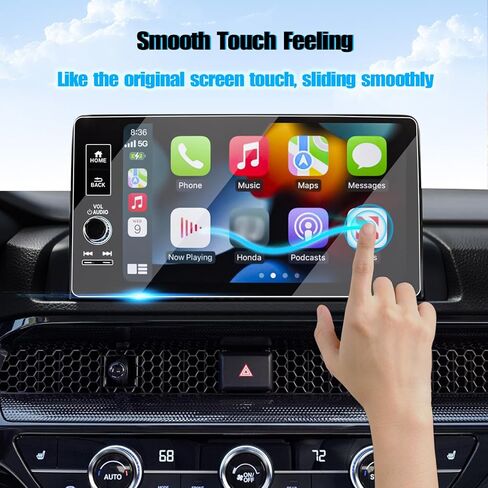 واقي شاشة من الزجاج المقسى متوافق مع ملحقات حماية شاشة اللمس للملاحة GPS مقاس 9 بوصة 2023 2024 2025 Honda CRV (HD، 9 بوصة) in Kuwait