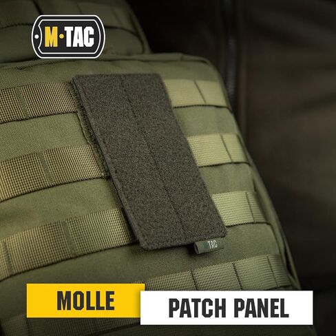 M-Tac Loop Tactical Morale Patches Board Molle Attachment 3.1 x 5.2 inch (Black) in Kuwait