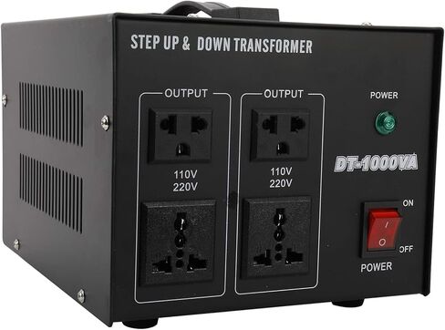 YaeCCC 2000VA محول جهد كهربي محول عالي التحمل خطوة لأعلى ولأسفل 110 إلى 220 فولت مع منفذ USB in Kuwait