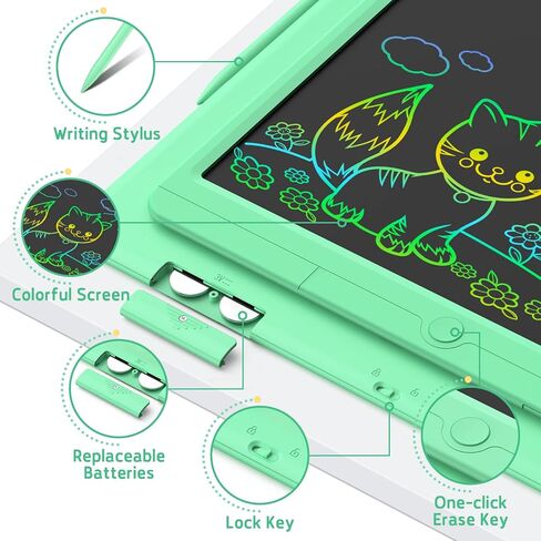 15 inch LCD Writing Tablet, Magic Drawing Tablet for Kids and Adults (Gary) in Saudi Arabia
