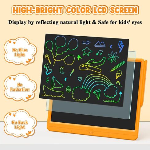 15 inch LCD Writing Tablet, Magic Drawing Tablet for Kids and Adults (Gary) in Saudi Arabia