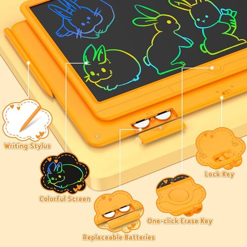 15 inch LCD Writing Tablet, Magic Drawing Tablet for Kids and Adults (Gary) in Saudi Arabia
