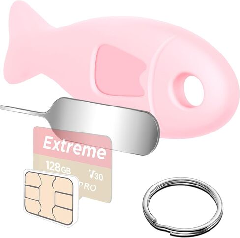 حامل بطاقة SIM يحتوي على قاذف إبرة دبابيس الإخراج لهاتف iPhone، أداة إزالة بطاقة SIM العالمية للهواتف الذكية (CPPIN-BK) in Kuwait