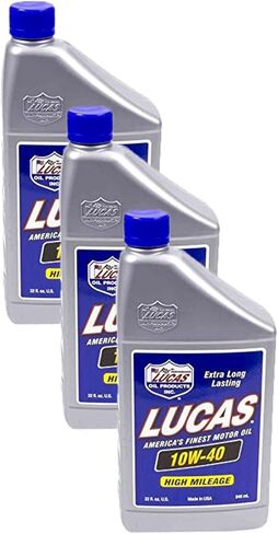 Lucas Oil Products LUC10275 SAE 10W40 Motor Oil, 1 Quart, 1 Pack in Saudi Arabia