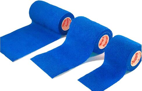 Prairie Horse Supply Vet Tape Bulk (Assorted Colors) (6 Pack) (3 Inches Wide) Vet Medical First Aid Tape Self Adhesive Adherent for Ankle Wrist Sprains and Swelling in Saudi Arabia
