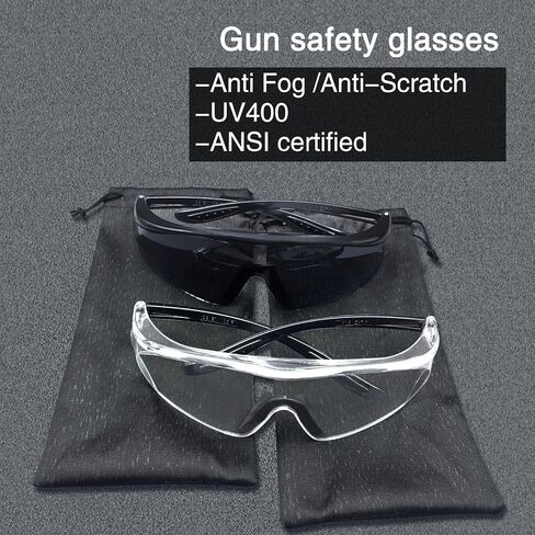 Shooting ear protection safety eamuffs, Gun range hearing protection, Shooting glasses, Earplugs, carrying case in Saudi Arabia