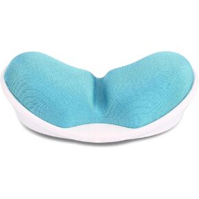 Mouse Wrist Rest, Memory Foam Keyboard Wrist Pad, Durable Anti-Skid Mousepad Support Wrist Rest Mat, Pain Relief for Computer Laptop Comfortable Easy Typing (Blue)