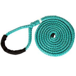 ROPE Logic Eye Sling Tenex Rope, Green, 3/4 x 16'