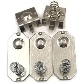 Battery Terminals Spring Contacts Battery Spring Replacement for Game Boy Classic GB Game Console