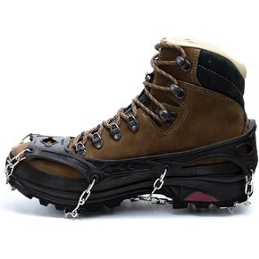 FreeSteps6 Crampon, Ice Cleat All-Purpose Traction System for Packed Snow & Ice Conditions