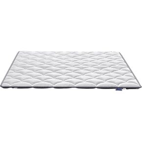UMN Mattress Topper Full Size - Soft Foldable Memory Foam Mattress Pad - 2 Inch Thin Cooling Breathable Mattress Protector for Back Pain Pressure Relief