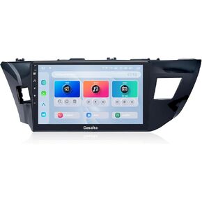 Dasaita Android 13 Car Stereo for Toyota Corolla 2014 2015 2016 with Wireless Carplay & Android Auto, 4G LTE & 5G WiFi, 10.2" Touch Screen Head Unit, Radio, GPS, Bluetooth 5.0, 6G RAM 64G ROM
