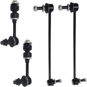 4PC Stabilizer Bar Link Kits, Front and Rear Sway Bar Links FITS for Ford Explorer 2002-2005, for Mercury Mountaineer 2002-2005, K7275 K80033 Sway Bar End Link 4pc Set
