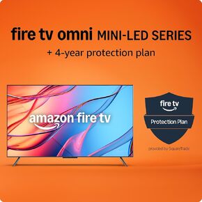 Introducing Amazon Fire TV 65" Omni Mini-LED Series with 4-Year Protection Plan