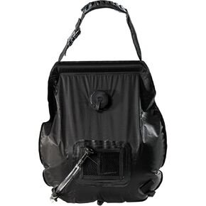 Well-Knit 20L Solar Portable Shower Bag,Outdoor Camping Shower Portable Shower for Camping with On-Off Switchable Shower Head Removable Hose Suitable for RV, Camping, Hiking, Travel, Beach