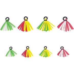 Riverruns 8pcs/Set Foam Indicators Fly Fishing Float Drift 4 Colors 2 Sizes Hand Tied Floating Fly Fishing Foam Nymph& Dry Fly