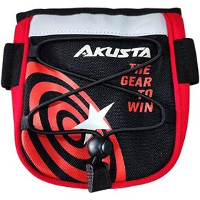 DeeRace Archery Bow Release Pouch, Finger Tab Bag, Multiple Pockets for Archery Aids Accessories, Fit for Arrow Quiver Belt with Quick Drawstring Closure