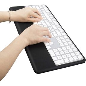 حامل لوحة مفاتيح مريح لمسند المعصم للوحة المفاتيح السحرية من VAYDEER متوافق مع لوحة المفاتيح السحرية 2 مع لوحة مفاتيح رقمية (سيليكون أسود) in Kuwait