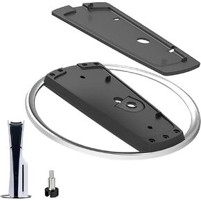 Vertical Stand Compatible with PS5 Slim & PS5 Console, Vertical Play 5 Console Stand, Non-Slip Base Mount for Play Station 5 Slim Disc & Digital Accessories