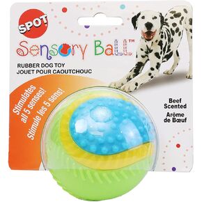 SPOT Ethical Pets Sensory Ball Dog Toy, 3.25", All Breed Sizes