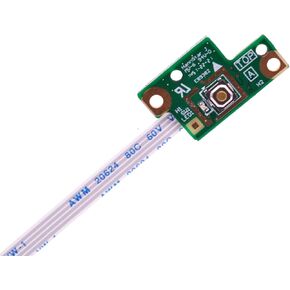 Original Power Button Board with Cable LED Subcard Replacement for Lenovo Thinkpad T540 T540P W540 W541 04X5553 55.4LO04.001G