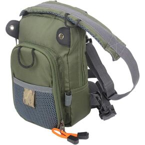 Kylebooker Fly Fishing Chest Pack Lightweight Tackle Storage Pouch Waist Bag
