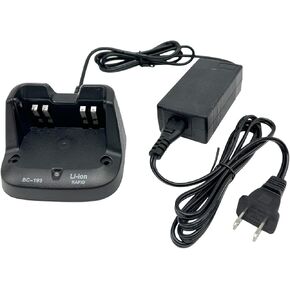 BC-193 BC-192 BC-191 Rapid Charger for BP-265 BP-264 IC-F3002 IC-F4002 IC-F3001 IC-F3003 IC-F4001 IC-F4003 IC-4101 IC-3101 IC-V8E IC-V80 IC-S70 IC-T70A Portable Radio with Power Adapter