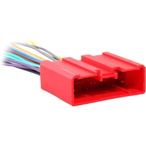 RED WOLF Radio Wiring Harness Connector Compatible with Mazda 2001-2017 Miata MPV Protege Car Stereo Wire Harness Adapter Mount on Aftermarket Head Unit Cable Plug