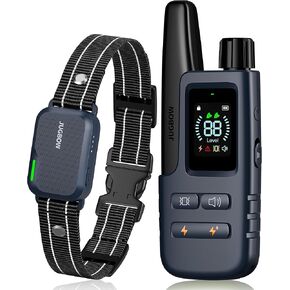 Jugbow Dog Shock Collar - 3300FT Dog Training Collar with Remote Innovative IPX7 Waterproof with 4 Training Modes, Rechargeable E-Collar for All Breeds