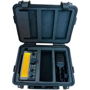 Waterproof Dust Proof Portable Box w/Customizable Foam Hard Case for XIEGU X6200 Custom Case IP67 (for X6200)