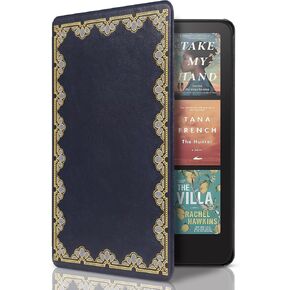 CoBak Case for Kindle Paperwhite 12th Gen 2024 (7") & Kindle Colorsoft Signature Edition - All New PU Leather Cover with Auto Sleep Wake Feature for Kindle Paperwhite Signature 2024 Released
