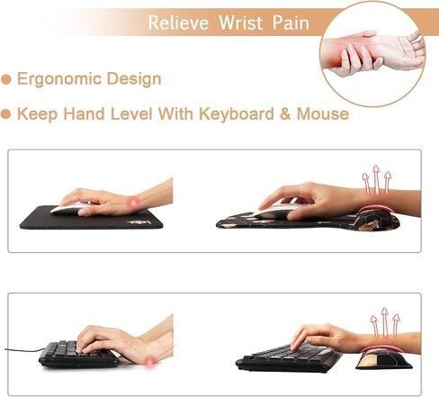 iCasso Ergonomic Table Mat Honeycomb, Desk Protector for Workspace Home in Kuwait